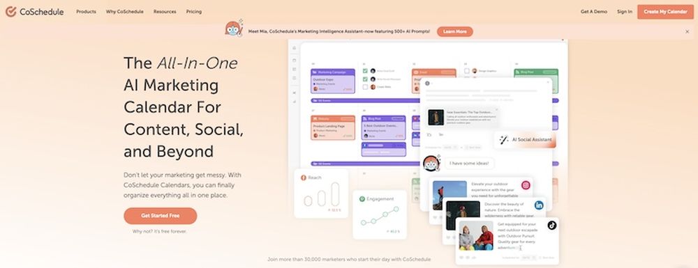 CoSchedule is a social media scheduler tool