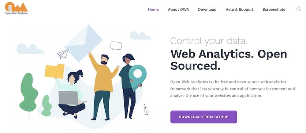 Open Web Analytics is an open-source web analytics tool