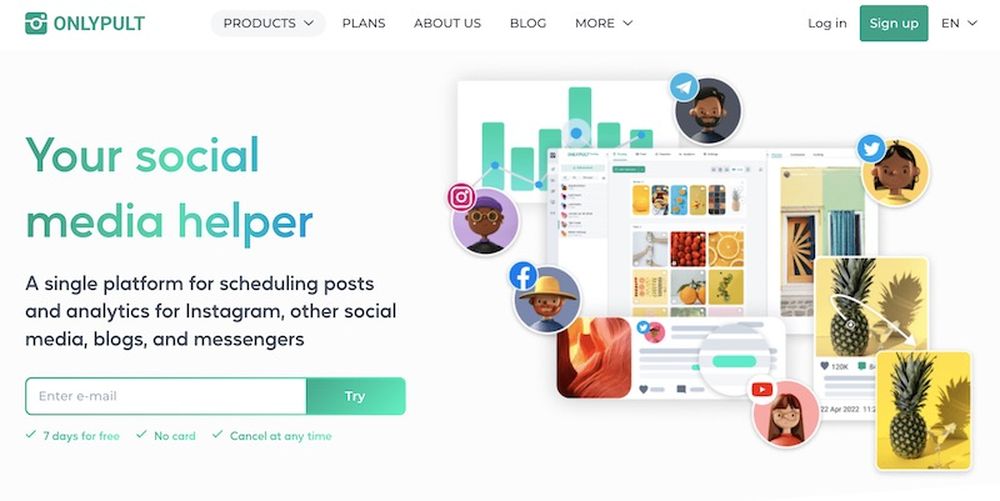 Onlypult is a social media scheduler tool