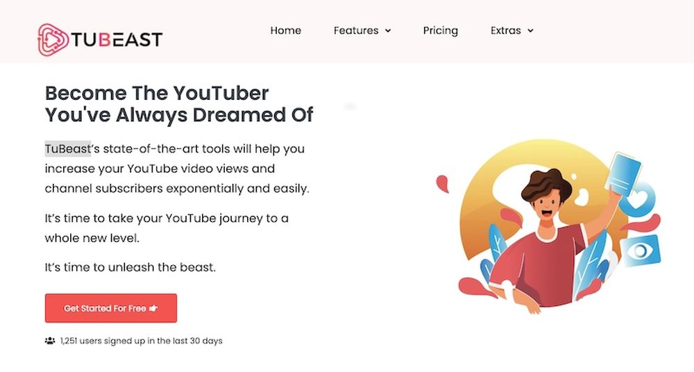 YouTube analytics tool by TuBeast