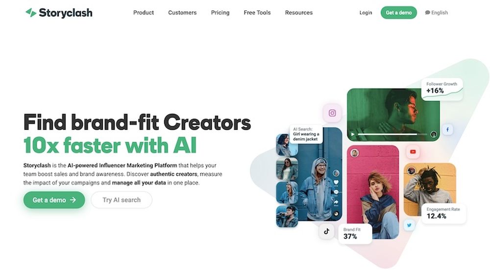 Storyclash leverages AI to find the best influencers