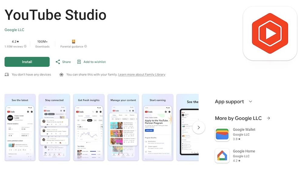 YouTube analytics tool can be accessed through YouTube Studio