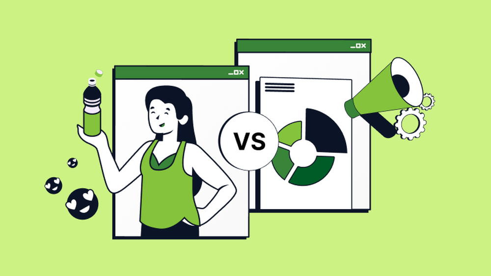 marketing de influencers y las formas tradicionales de marketing