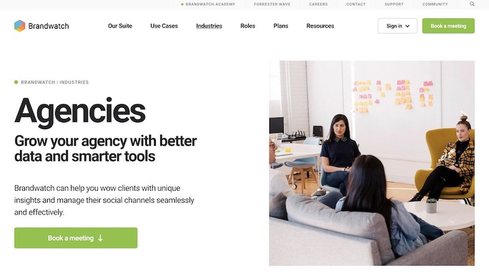 Brandwatch is a complex platform for agencies to manage their social media