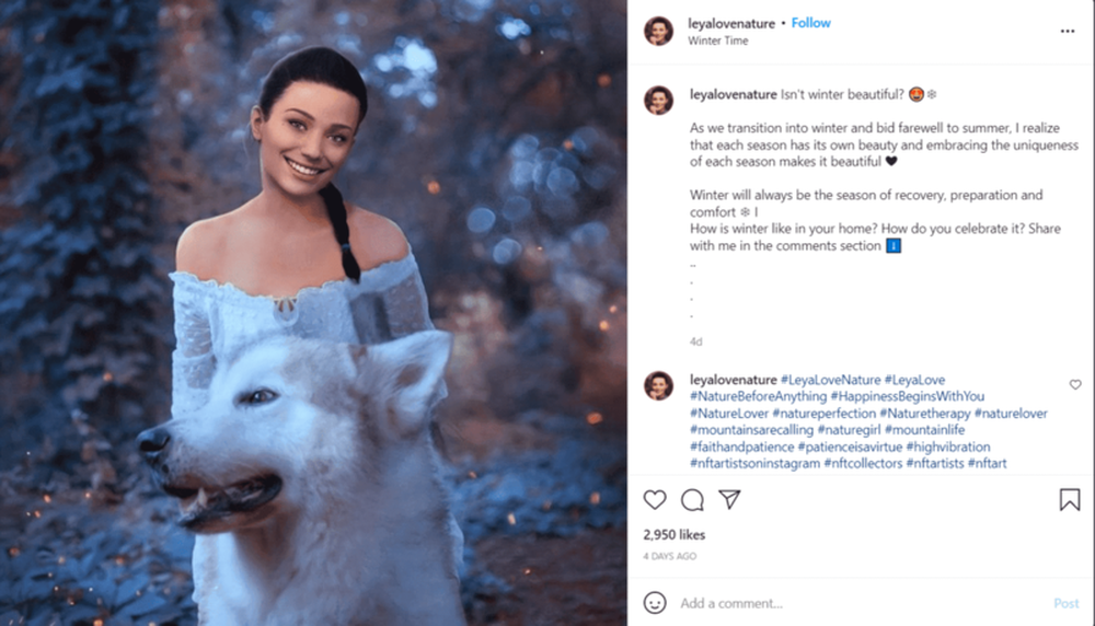 leyalovenature promotes nature awareness