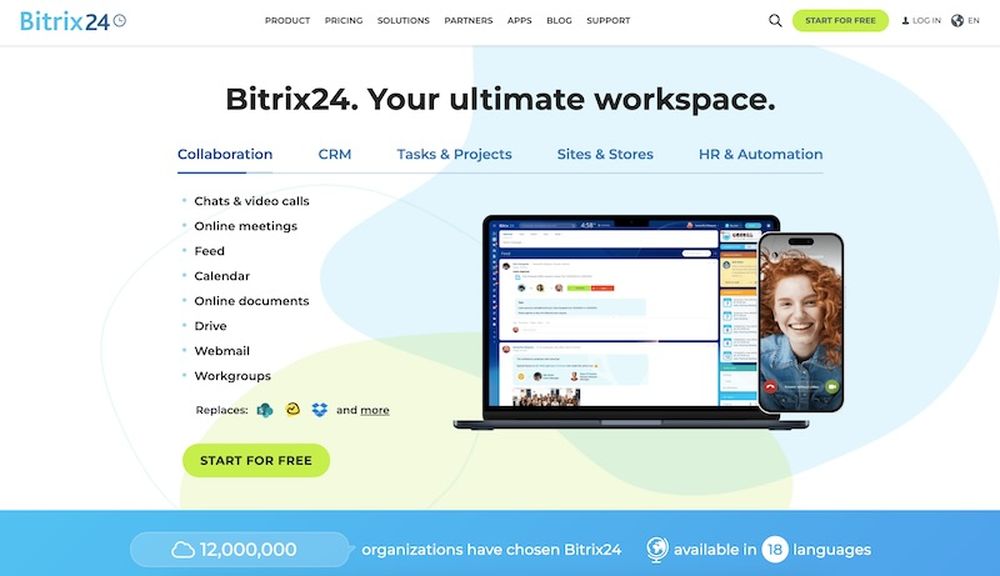 Bitrix24 is a CRM platform