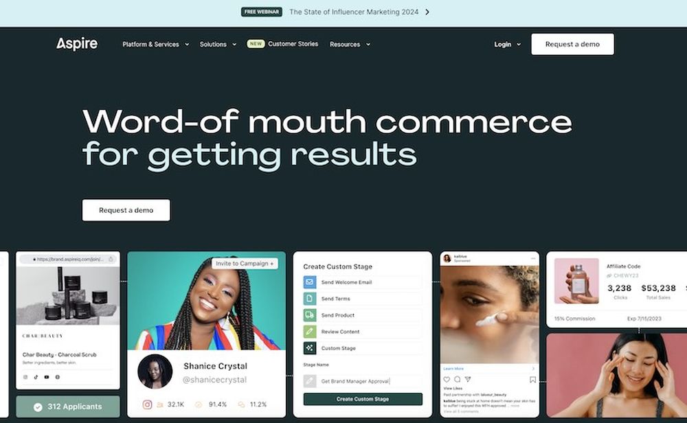 Aspire's main focus is on relationship building