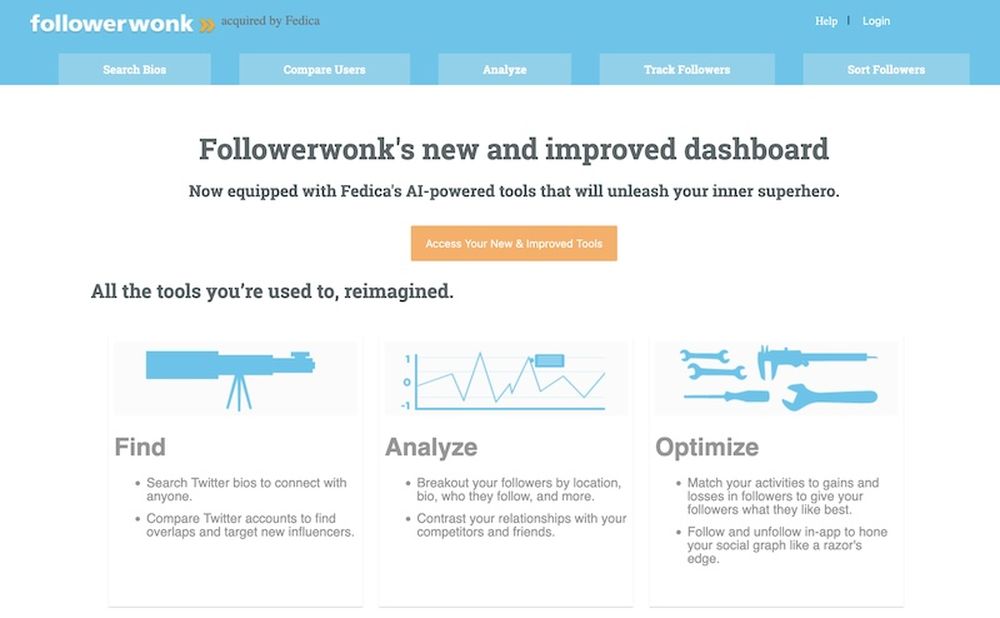 Followerwonk specializes in Twitter analytics