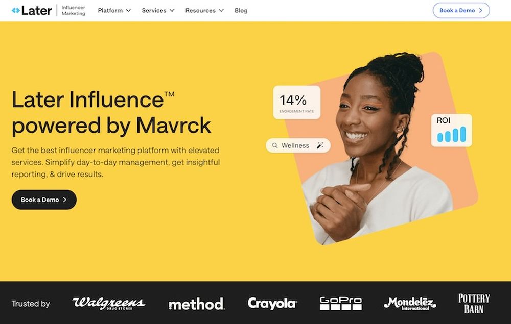 With Later Influence's platform brands can monitor social media conversations and find their next brand advocates