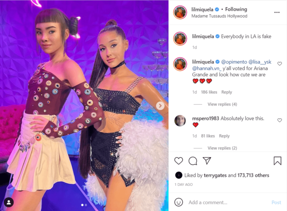 lilmiquela is one of the most popular virtual influencer