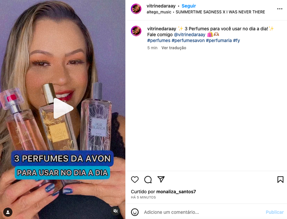 perfumes da avon dia a dia