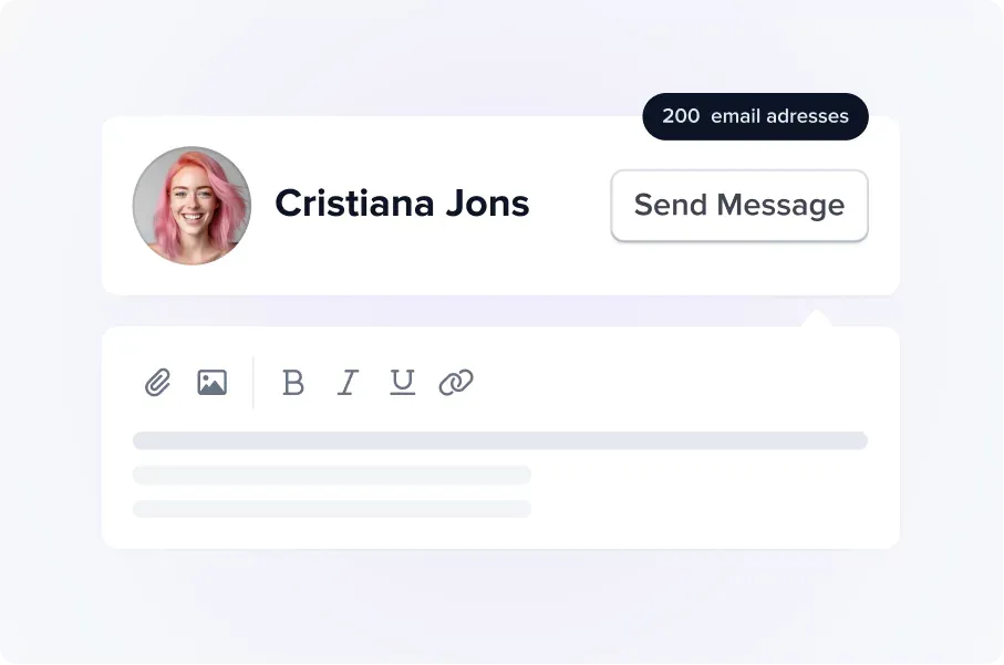 Get in touch with creators