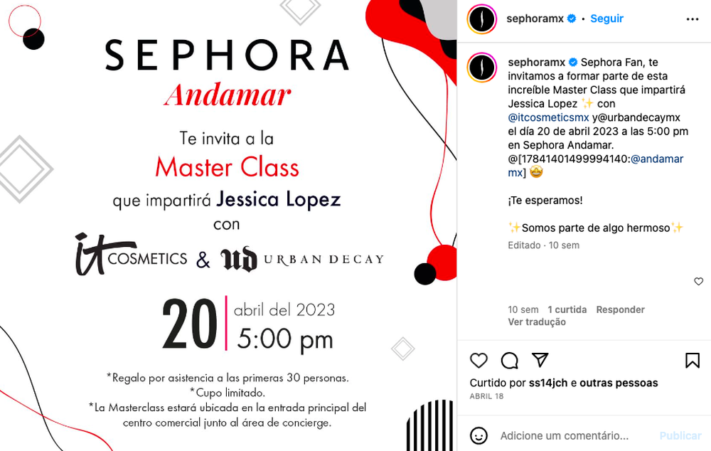 campaña sephora