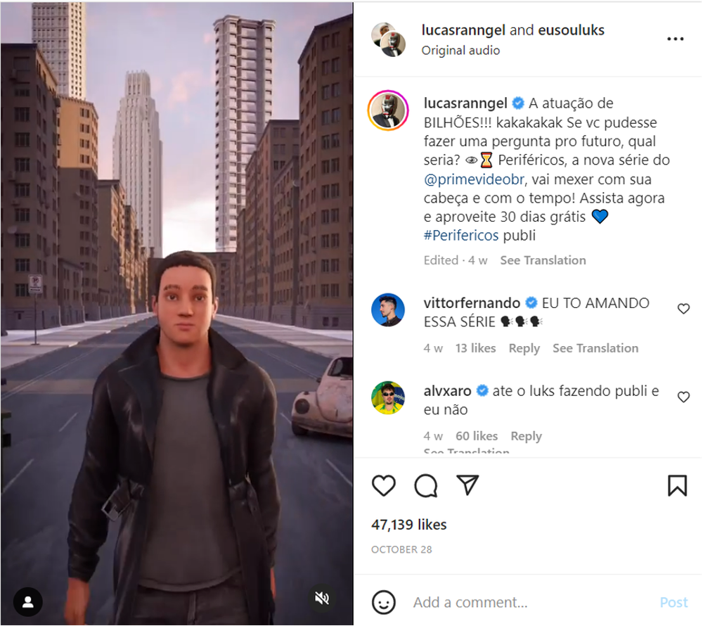 amazon prime virtual influencer