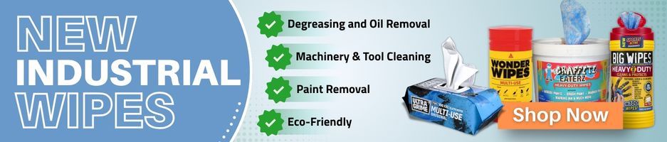 Shop now for new industrial wipes
