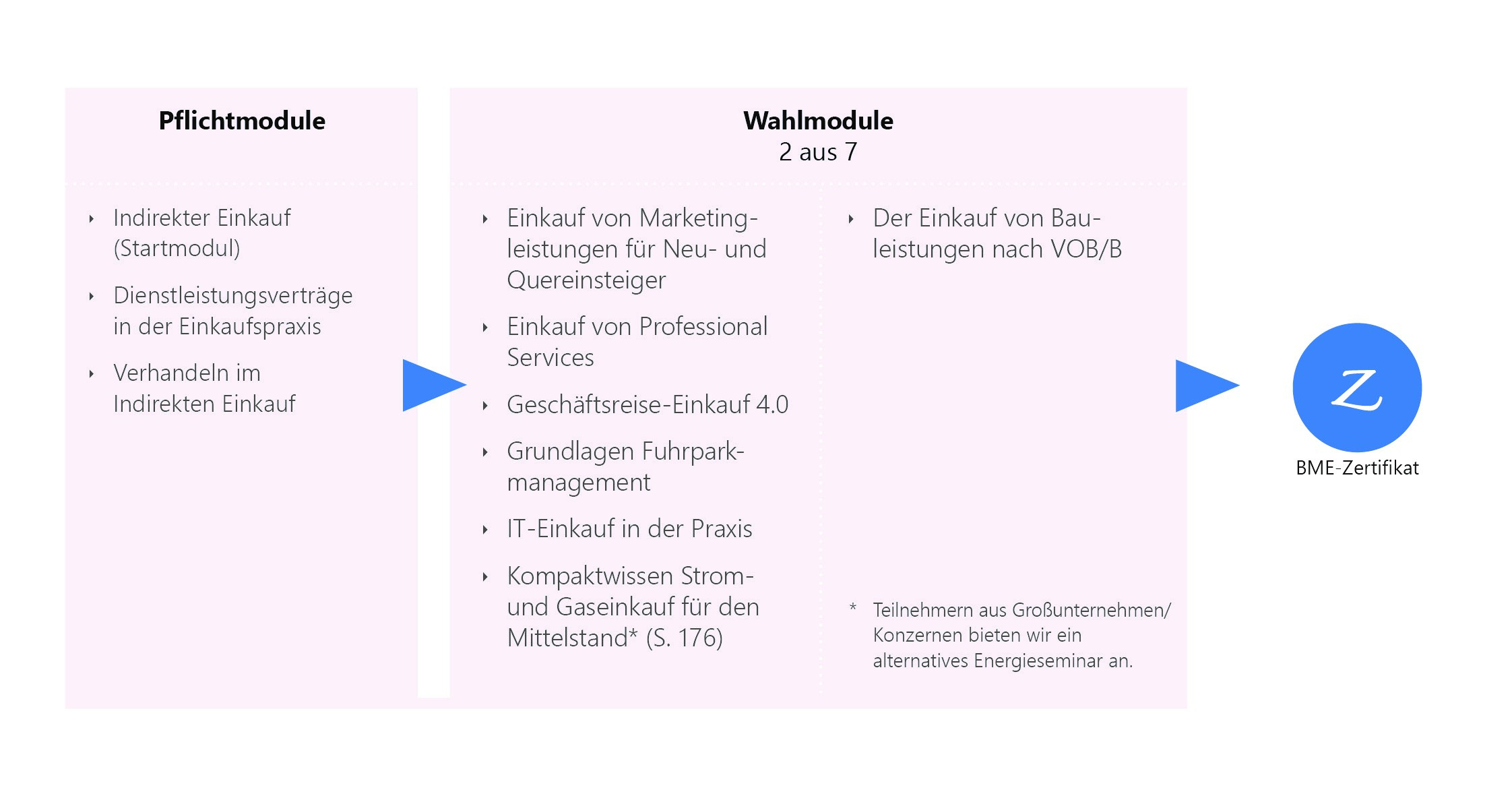 BME-Curriculum Indirekter Einkauf