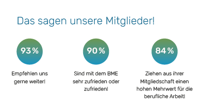 Das sagen unsere BME Mitglieder