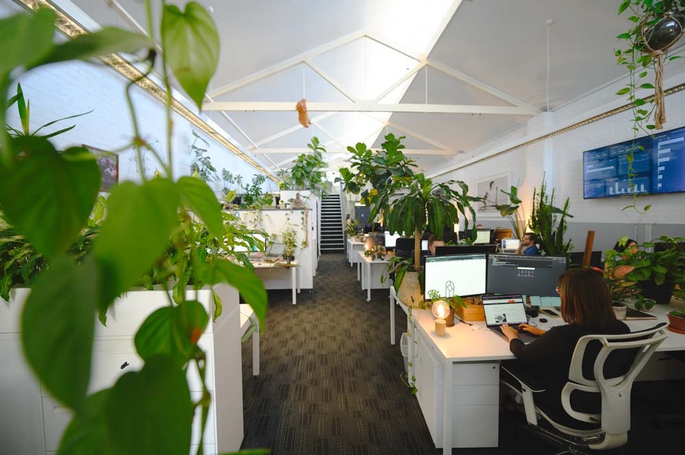 Inside the Atomix office