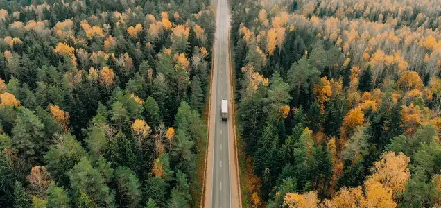 Vrachtwagen met luchtgeveerde ISRI vrachtwagenstoel