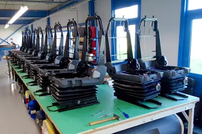 ISRI-6030-880 met bekleding conform EN5510-normering en draaiplaat