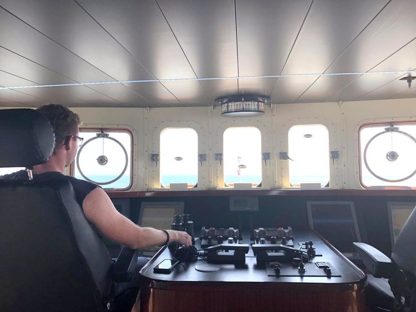 EBLO sponsort verbouwing stuurhuis met 2 UnitedSeats stoelen