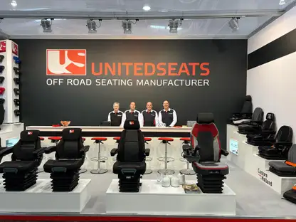 UnitedSeats stand at the Agritechnica 2023