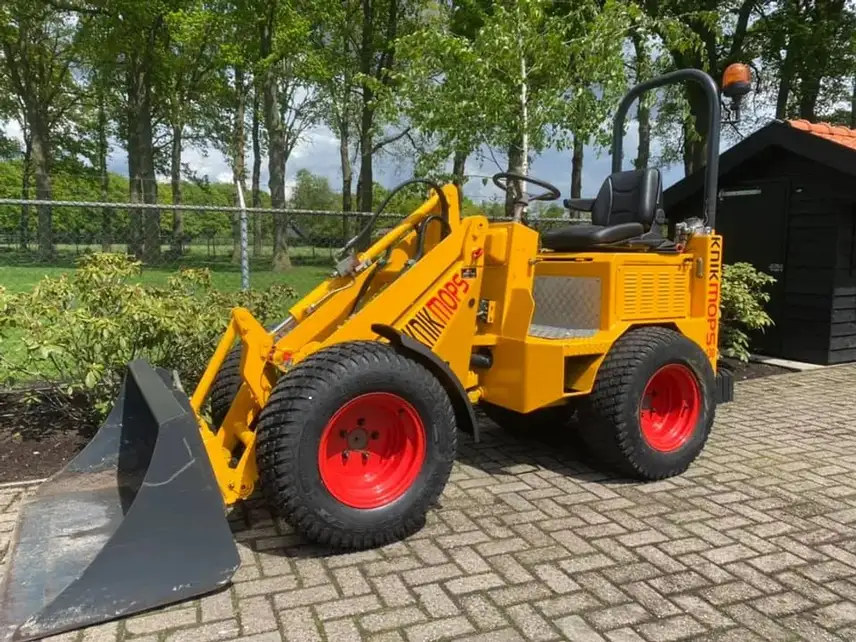 Wheel loader articulated mops