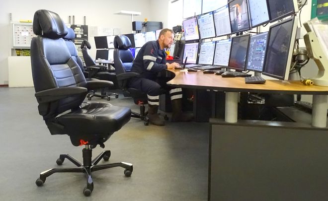 Air Liquide voorziet controleruimte van ergonomische 24/7-stoelen van EBLO