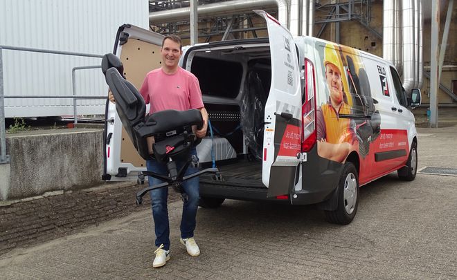 Air Liquide voorziet controleruimte van ergonomische 24/7-stoelen van EBLO