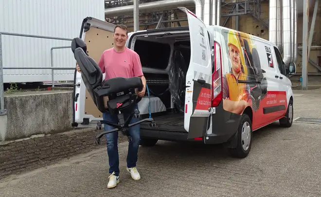 Air Liquide voorziet controleruimte van ergonomische 24/7-stoelen van EBLO