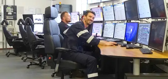 Air Liquide voorziet controleruimte van ergonomische 24/7-stoelen van EBLO