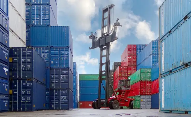 Nieuwe stoel in Kalmar container reachtruck | EBLO