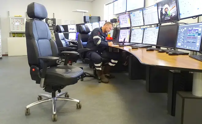 Air Liquide voorziet controleruimte van ergonomische 24/7-stoelen van EBLO