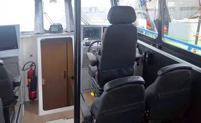 UnitedSeats C8 Synergy stoel op Damen Compact Crafts