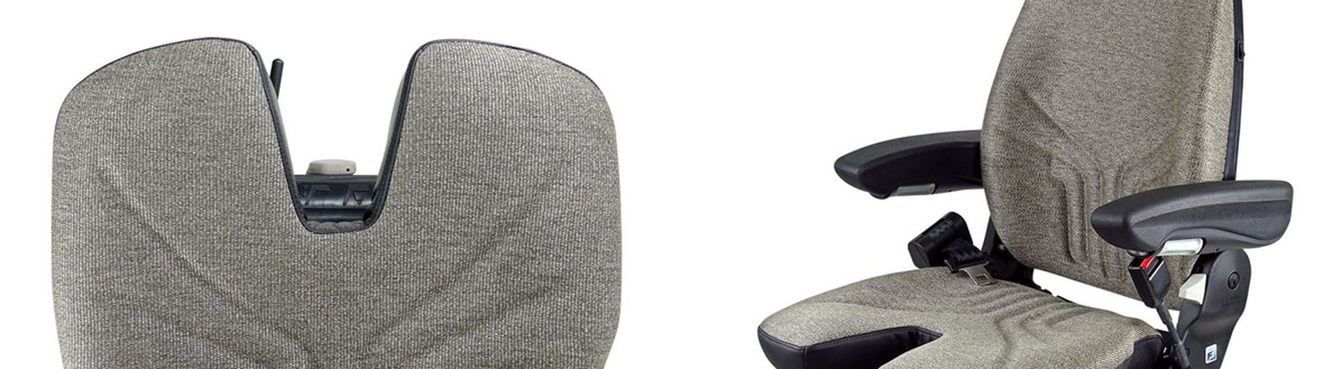 Office chair FLEET, adjustable armrests, charcoal