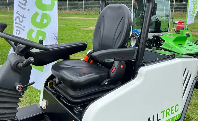 mgv55 mechanical suspended seat lawn mowers