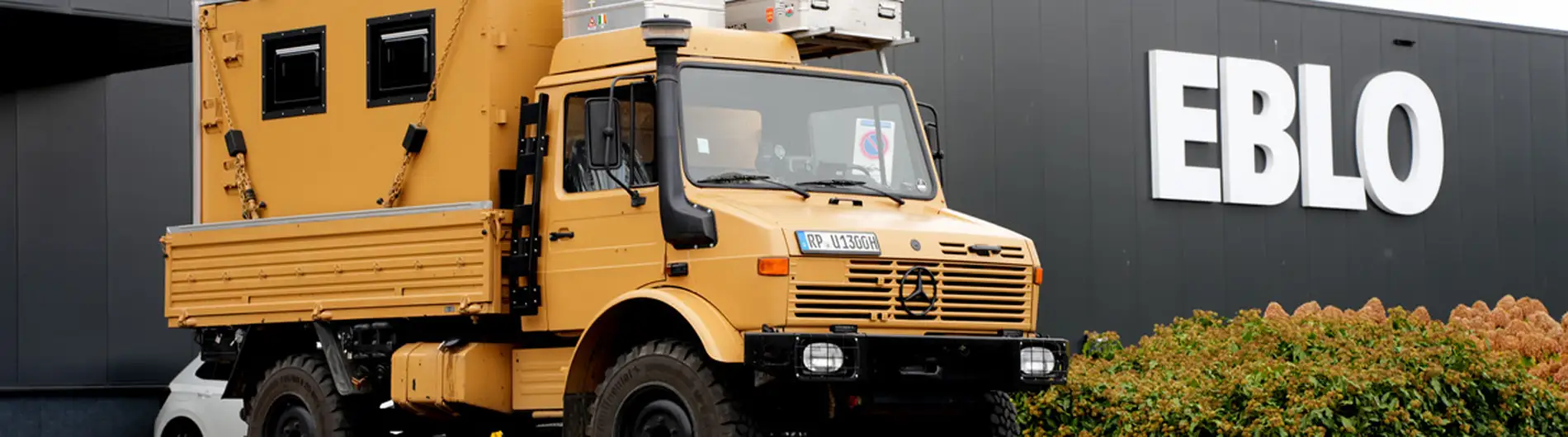 Unimog met ISRI stoel