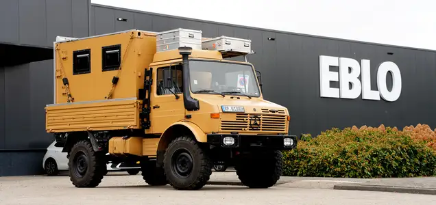 Unimog mit ISRI-Sitz