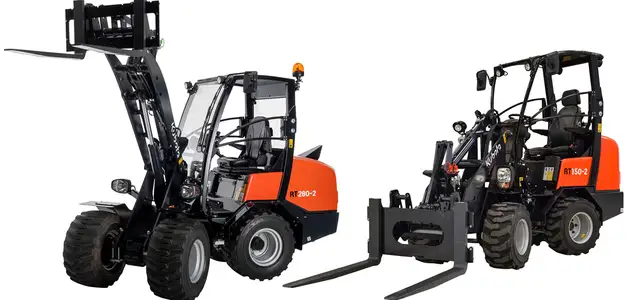 Kubota compact wheel loaders featured with UnitedSeats MGV35 seats