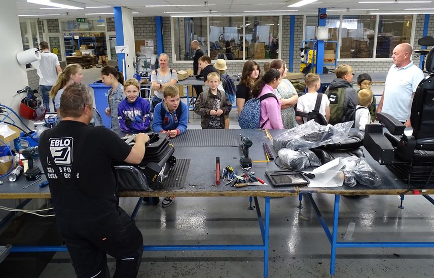 EBLO accueille des élèves de l'école primaire pour promouvoir la technologie
