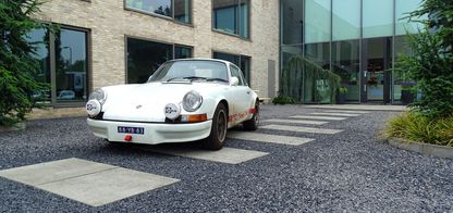 Porsche met Recaro stoel van EBLO