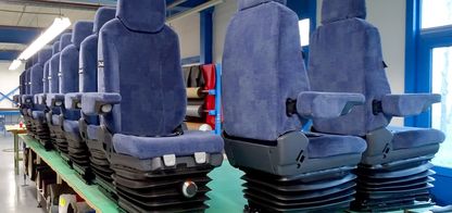 Nieuwe ISRI chauffeursstoelen van EBLO voor Spaanse trams in Murcia
