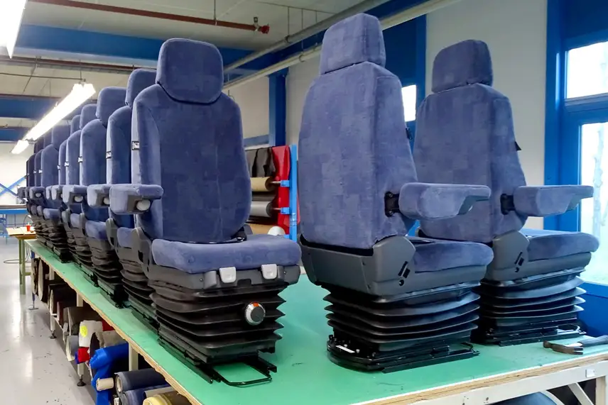 Nieuwe ISRI chauffeursstoelen van EBLO voor Spaanse trams in Murcia