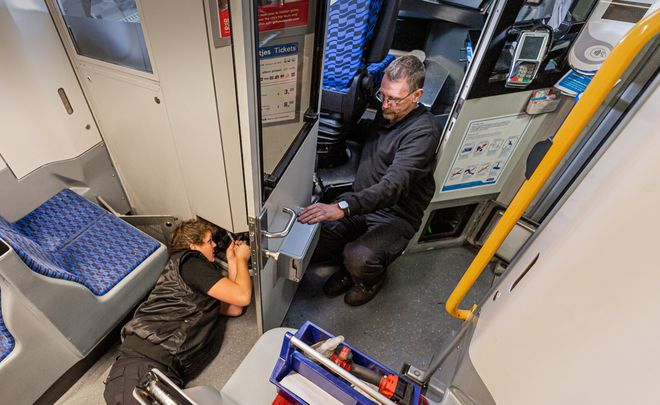 Siège conducteur intégré pour GVB