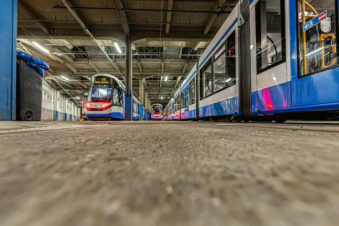 Maßgeschneiderter Fahrersitz für öffentliche Verkehrsmittel