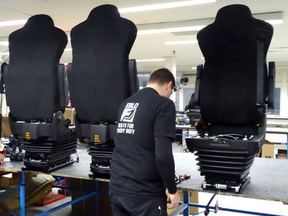 Modification of ISRI Memory seat for Iveco lorry