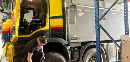 ISRI vrachtwagenstoel voor Mercedes vrachtwagen Maessen