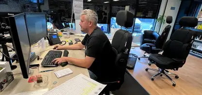 UnitedSeats C8 bureaustoel leer