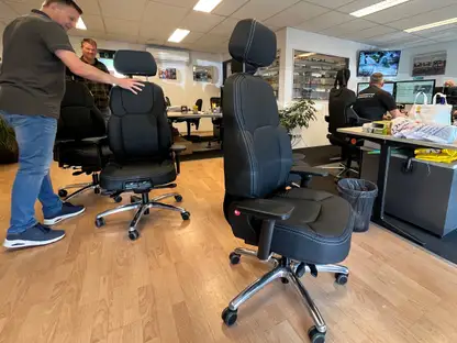 UnitedSeats C8 bureaustoel leer