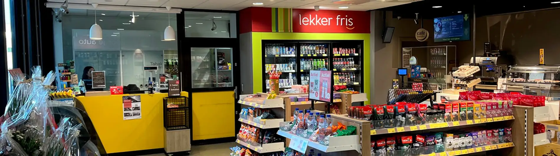 Total Tankstation met Werksitz Classic van EBLO